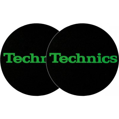 Zomo 2x Slipmats Technics Logo Green – Zboží Živě