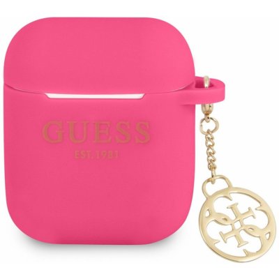 Guess 4G Charm Silikonové Pouzdro pro Airpods 1/2 GUA2LSC4EF – Zboží Živě