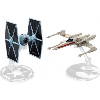 Mattel Hot Wheels Star Wars Hvězdná loď Tie Fighter vs X-Wing