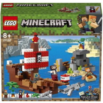 LEGO® Minecraft® 21152 Dobrodružství pirátské lodi