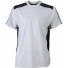 Pánské sportovní tričko James & Nicholson pánské funkční tričko Craftsmen Strong JN827 bílá Carbon