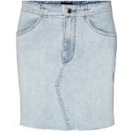 Vero Moda dámská sukně VMROSIE 10282620 light blue denim – Zboží Dáma