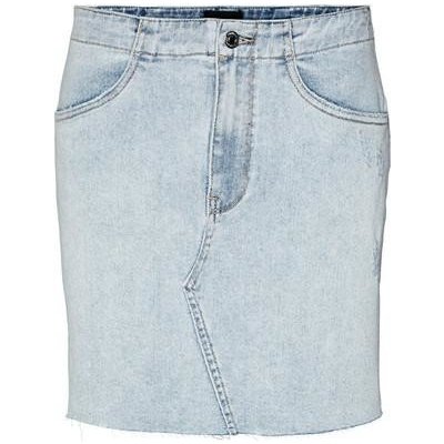 Vero Moda dámská sukně VMROSIE 10282620 light blue denim – Zboží Dáma