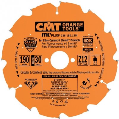 CMT C236 pilový kotouč na cementotřískové desky - D160x2,21-2,2x20 Z10 diamantový – Hledejceny.cz