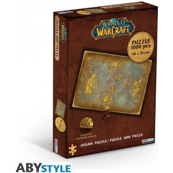 ABYstyle World of Warcraft Mapa Azerothu 1000 dílků