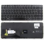 česká klávesnice HP Elitebook 840 850 740 740 745 750 755 G1 G2 černá/stříbrná frame CZ/SK podsvit touchpoint – Zboží Živě