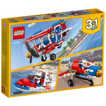 LEGO® Creator 31076 Odvážné kaskadérské letadlo