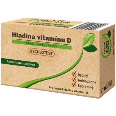 Vitamin Station Rychlotest Hladina vitamínu D – Zboží Mobilmania