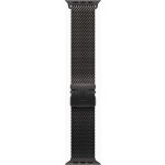 Apple Watch Ultra 2 49mm černý titan s černým titanovým milánským tahem M MX5U3CS/A – Zboží Živě