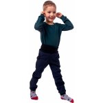 JOŽÁNEK Dětské softshellové kalhoty tmavě modré – Zboží Dáma