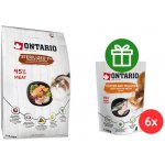 Ontario Cat Sterilised 7 6,5 kg – Hledejceny.cz