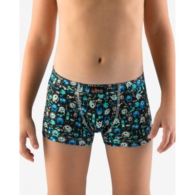 Gina chlapecké boxerky s delší nohavičkou 23001P černá-atlantic – Sleviste.cz