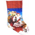 PROHOME - Ponožka vánoční dekorační 45cm – Hledejceny.cz