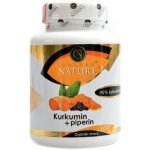 Golden Nature Kurkumin 95% + Piperin 100 kapslí – Hledejceny.cz