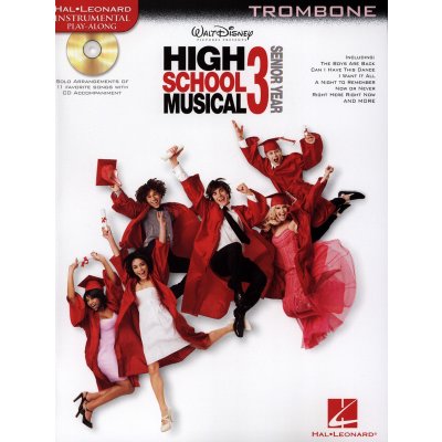 Instrumental Play Along: High School Musical 3 Senior Year noty na pozoun + audio – Zboží Mobilmania