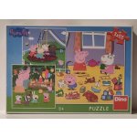 Dino PEPPA PIG na prázdniny 3 x 55 dílků – Hledejceny.cz