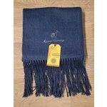 Alpaka Camargo jemná šála z vlny alpaky modrá ocelová – Sleviste.cz