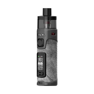 Smoktech RPM 5 80W grip Full Kit 2000mAh Grey Leather – Zboží Mobilmania