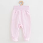 Polodupačky kojenecké bavlna NEW BABY světle růžové – Zboží Mobilmania