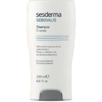 Sesderma Sebovalis zklidňující šampon proti lupům 4,5% Lactid Acid 200 ml