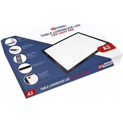 GO MANGA světelná LED tabule A3 – Zboží Mobilmania