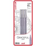 Uni Pin Sada linerů - Graceful Grey 3 ks - OFFICE LINE – Hledejceny.cz
