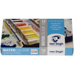 Van Gogh Amsterdam Sada akvarelů 12 ks, pánvičky