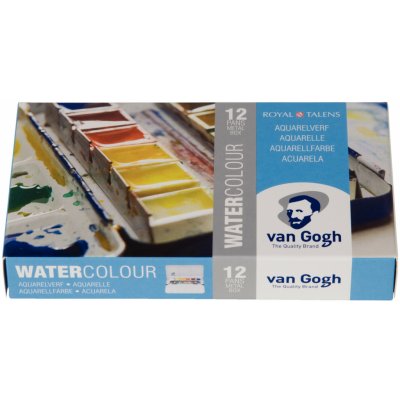 Van Gogh Amsterdam Sada akvarelů 12 ks, pánvičky