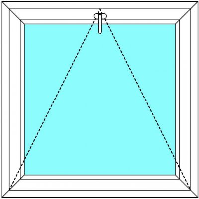 Ekosun Plastové okno 50x60 sklopné Ekosun 70 – Zbozi.Blesk.cz