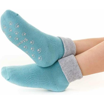 Dětské protiskluzové ponožky 155 světle modrá