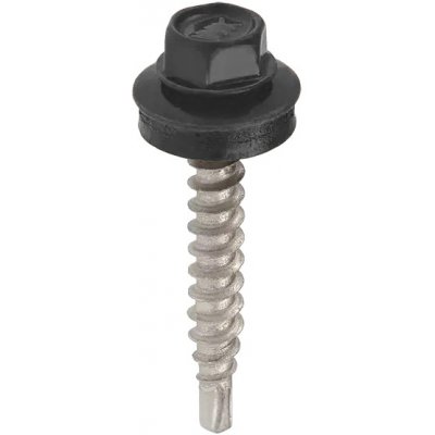 KLIMAS Farmářské šrouby FRS pozinkované lakované 4,8 x 35 mm RAL 7016 20 ks – Zboží Mobilmania