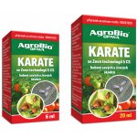 AgroBio Přípravek k hubení savého a žravého hmyzu KARATE Zeon 5 SC 6 ml – Zboží Mobilmania