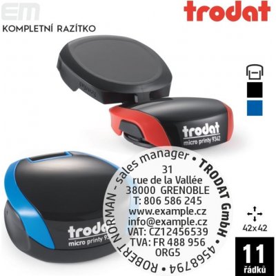 Trodat 9342 – Zboží Dáma