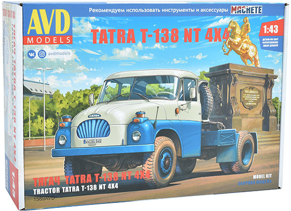 AVD Stavebnice Tatra 138 NT 4x4 Tahač 1:43