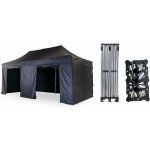 TENTino SMALL HEXAGON 3x6 m 11A - ČERNÁ – Sleviste.cz