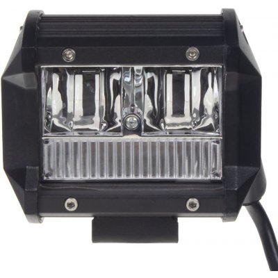 LED světlo obdélníkové bílé/oranžový predátor s pozičním světlem, 99x80x65mm – Zboží Mobilmania