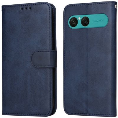 VSECHNONAMOBIL 125969 SMOOTH Peněženkové pouzdro pro Sony Xperia 10 VII modré – Sleviste.cz