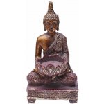 Nefertitis Buddha se stojánkem ve tvaru lotosu na čajovou svíčku - výška cca 18 cm – Zboží Mobilmania