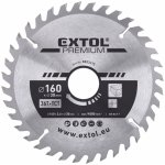EXTOL PREMIUM Kotouč pilový s SK plátky, O 160x2,6x30mm, 36T (8803215) – Hledejceny.cz