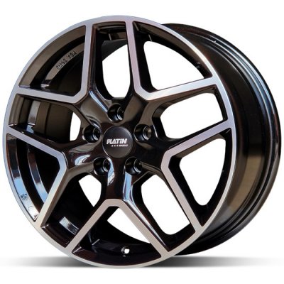 Platin P110 7,5x18 5x110 ET40 black polished | Zboží Auto