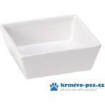 FP Miska keramická ALTAIR White 14 čtvercová 0,5 l – Hledejceny.cz