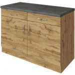 Held Möbel Sorrento 100 x 60 x 86 cm dub světlý matný dub světlý matný – Zboží Dáma