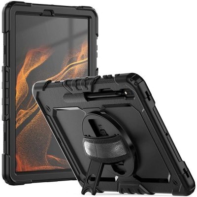 Tech-Protect Solid 360 kryt na Samsung Galaxy TAB S7 Plus / S8 Plus / S7 FE 12.4'' TEC929032 černé – Zboží Mobilmania