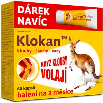 Partners Klokan 60 kapslí + Klokan krém 150 g