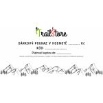 TrailStore.cz Elektronický dárkový poukaz v hodnotě 500 Kč – Hledejceny.cz