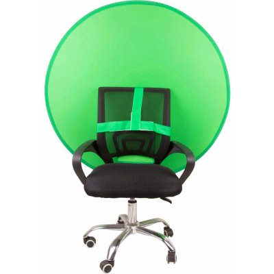 FILM-TECHNIKA Kruhový Green screen pozadí na streamy s uchycením na židli ER-WB01 – Hledejceny.cz