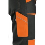 Canis CXS Luxy Josef Kalhoty do pasu pánské černo-oranžové – Zboží Dáma