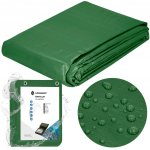 Springros krycí plachta s oky 4 x 4 m 120g PE zelená PROTECT GA2132-XG – Zboží Dáma