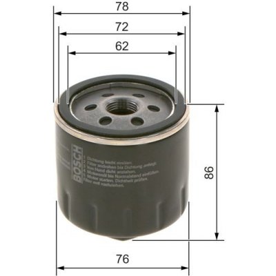 Olejový filtr BOSCH (BO 0451103318) | Zboží Auto