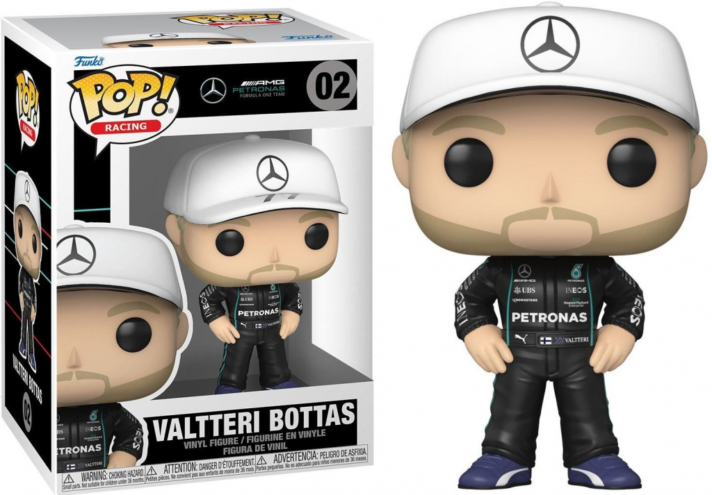 Funko Pop! Formula One Valtteri Bottas Racing 02